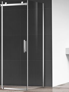 Боковая панель AQUAme AQM4203F 80см хром